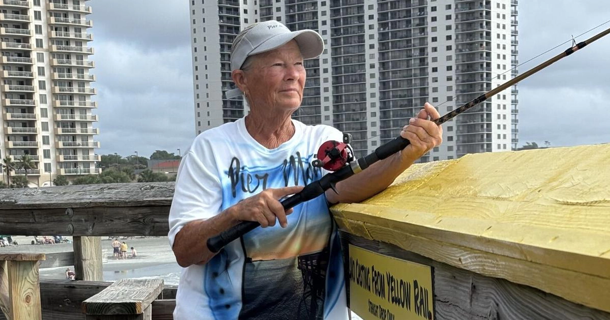 “Pier Mama” Peggy Glover Featured by My Horry News for Her Love of Fishing and Helping Others
